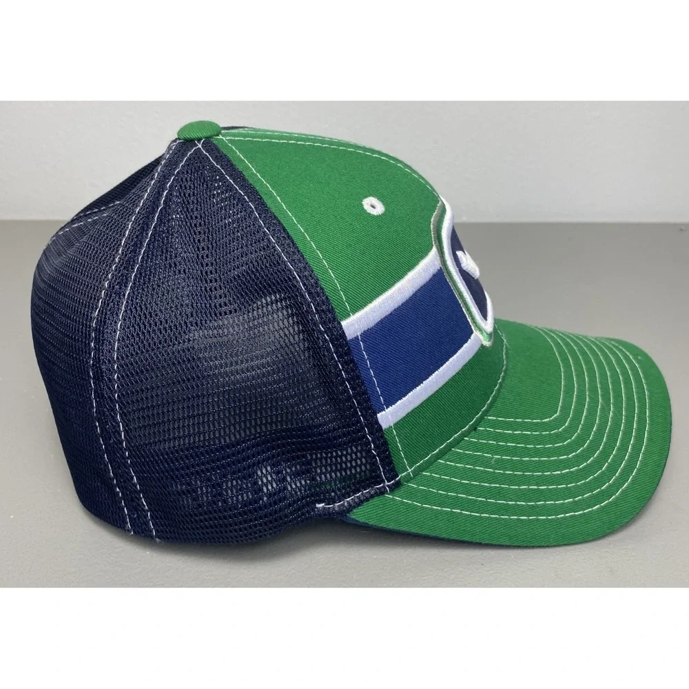 Vancouver Canucks Stick In Rink Old Time Hockey Hat NHL Vintage One Size